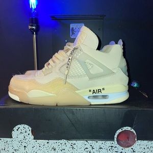 Off white womens air Jordan 4 retro sp